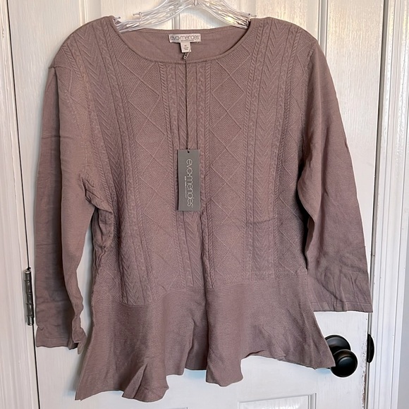 Eva Mendez pink sweater size XL NWT - Picture 1 of 11